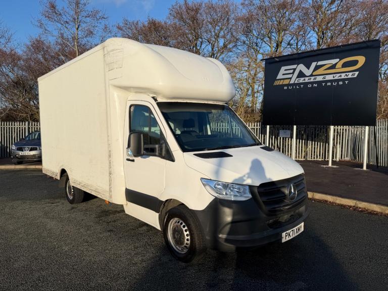 2021 71 REG MERCEDES-BENZ SPRINTER 314 PROGRESSIVE 2.1L DIESEL MWB LUTON VAN 