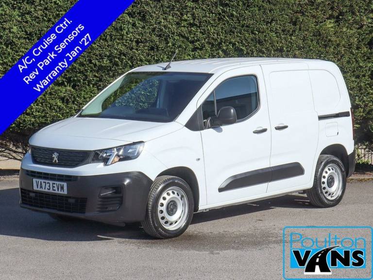 2024 Peugeot Partner 1000 Professional Prem+ 100BHP STD L1 SWB VAN, 3 SEATS, AIR CON, CRUISE, RE ...