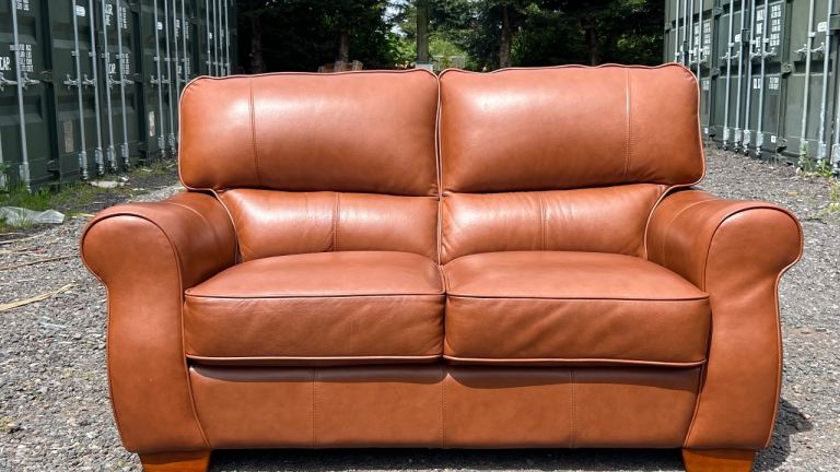 Leather 2 Seater Sofa - Great Condition - Delivery Available