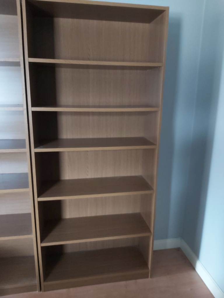 Pair of Wooden Bookcases – Good Condition