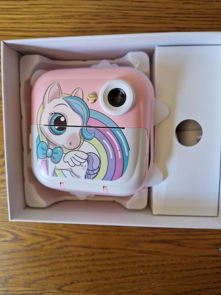 Kids Print Camera Unicorn Instant Photos Brand New in Box