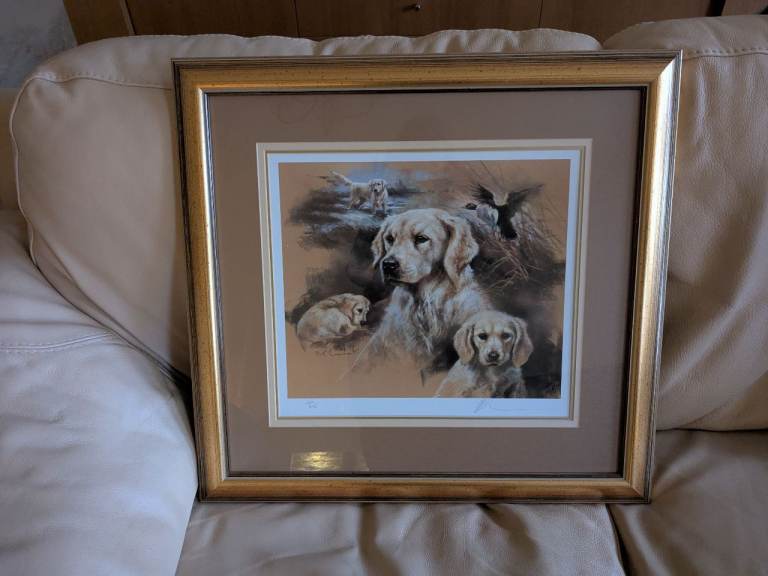 Stunning Golden Retriever Painting