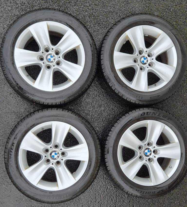 Genuine BMW 17" Alloy Rims including Winter Tyres