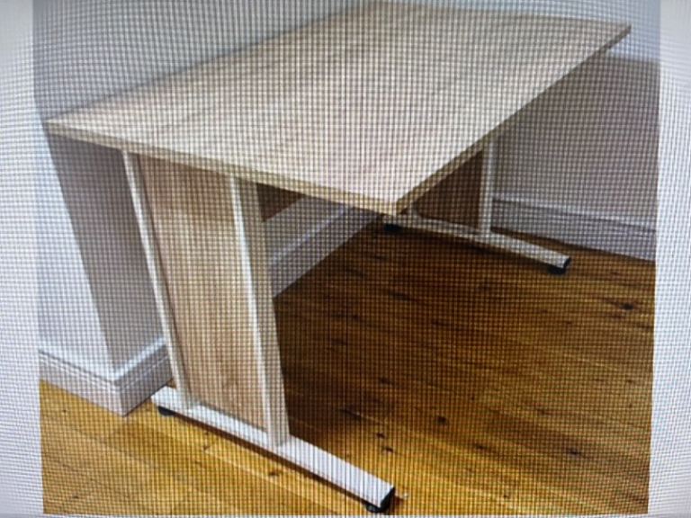 Light oak effect desk for sale 
