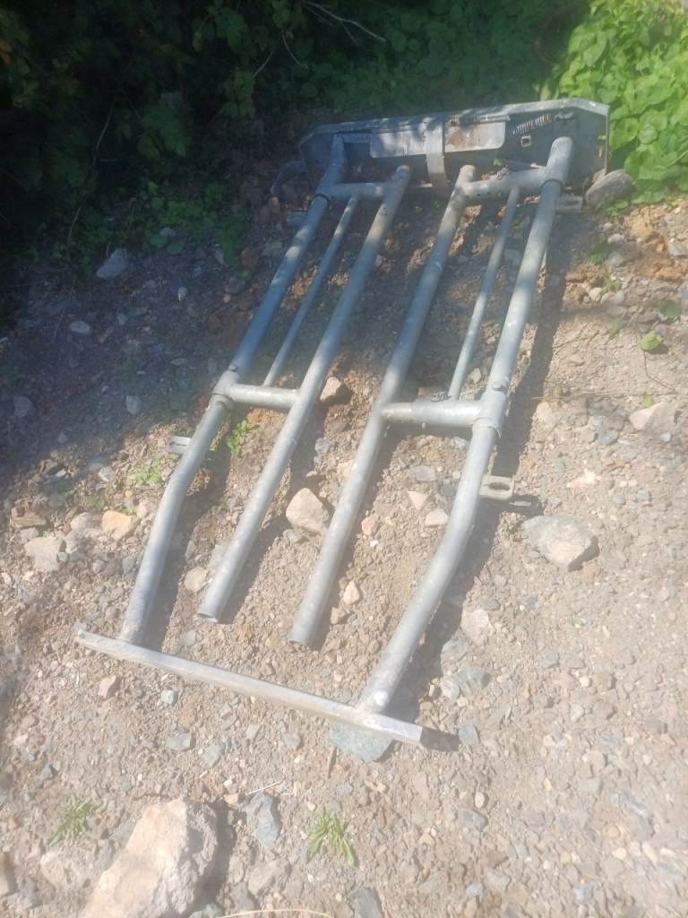 Hay baler/ hay kicker bale grab