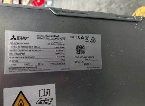 Mitsubishi SLZ-M50FA2 Air Conditioner