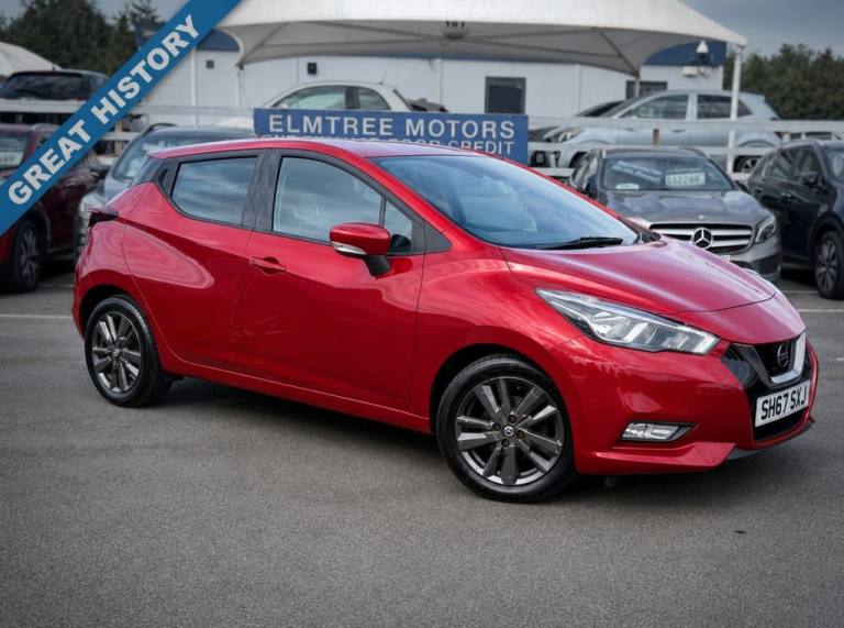 2017 Nissan Micra 1.0 Petrol, Acenta, 5 Door, Hatchback, Manual, Euro 6. Hatchback Petrol Manual