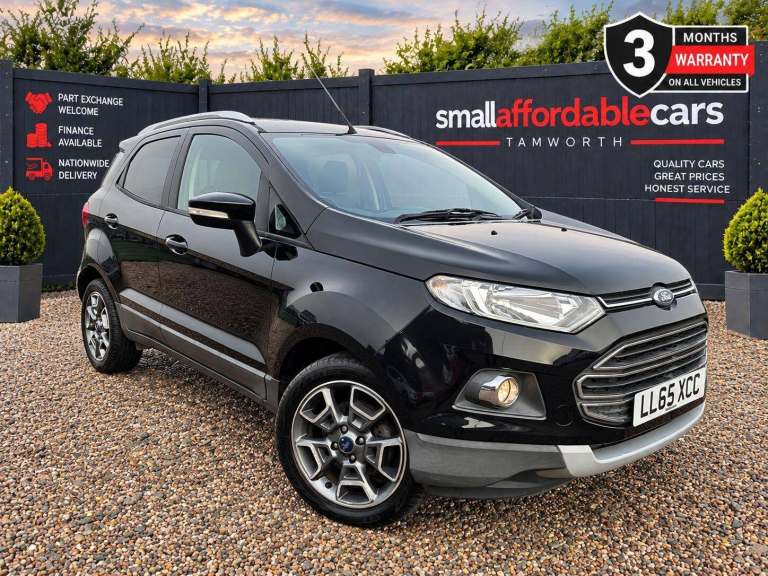 2015 Ford Ecosport 1.0T EcoBoost Titanium 2WD Euro 5 (s/s) 5dr HATCHBACK Petrol Manual