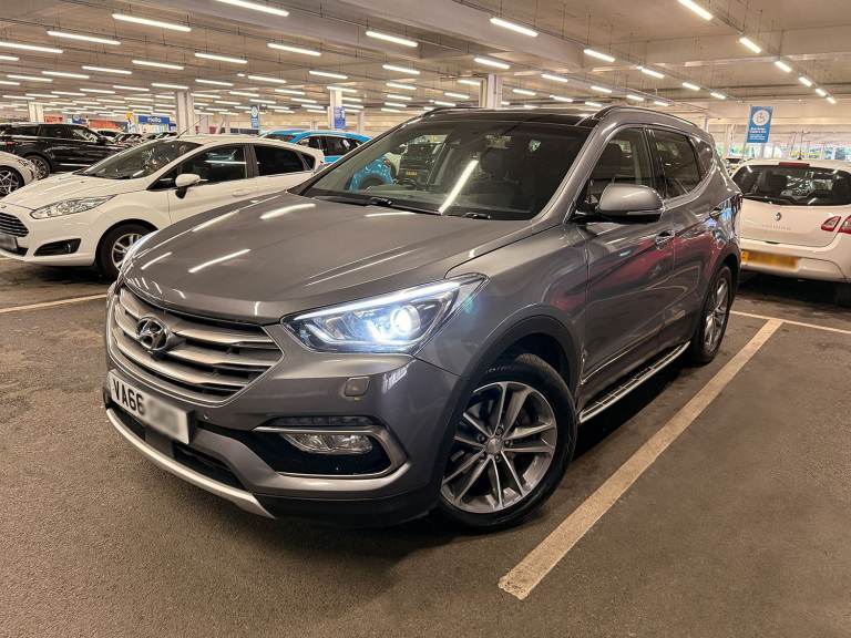 Hyundai, SANTA FE, 2016 (66 Reg), 2.2 CRDi Blue Drive Premium SE Auto 4WD Euro 6 (7 Seats) SUNROOF
