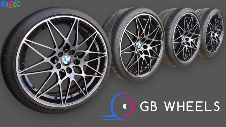 Genuine BMW 666m Competition 20" Alloy Wheels M3 M4 F80 F82 Sport