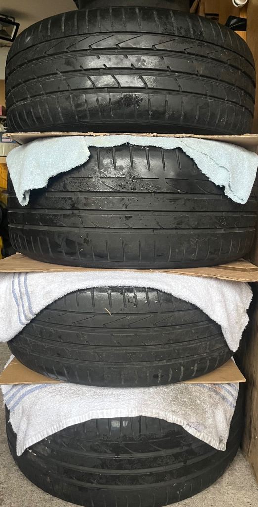 19” Staggered BMW 313M Style Wheels w/ 5mm Tyres: 5x120