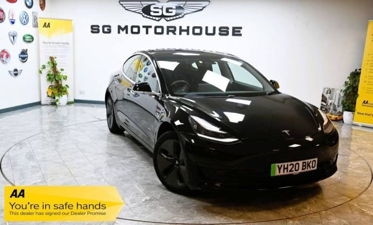 2020 Tesla Model 3 Standard Range Plus Saloon 4dr Electric Auto RWD (241 bhp) Saloon ELECTRIC Aut...