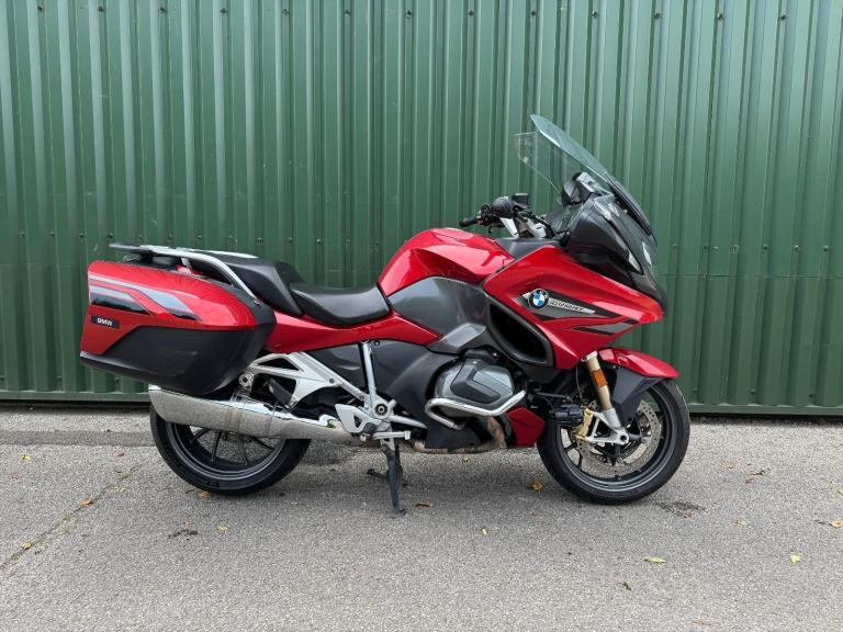 BMW R 1250 RT LE 2020 Mars Red 32k Full BMW Service History Side Panniers