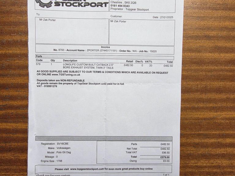 VOLKSWAGEN POLO 1.8 TSI BlueMotion Tech GTI DSG Euro 6 (s/s) 3dr 2016