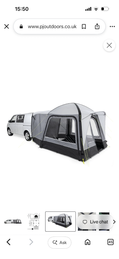 Tailgate awning 