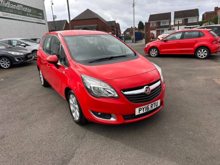 2016 Vauxhall Meriva 1.4i Life MPV 5dr Petrol Manual Euro 6 (100 ps) MPV Petrol Manual