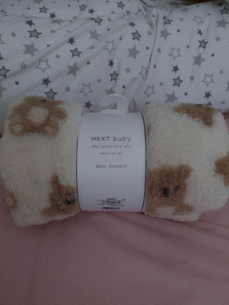 Next bwar baby blanket