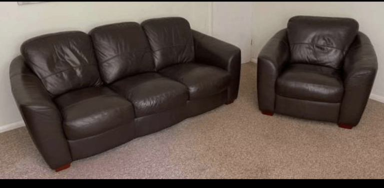 SCS real leather sofa set can deliver 
