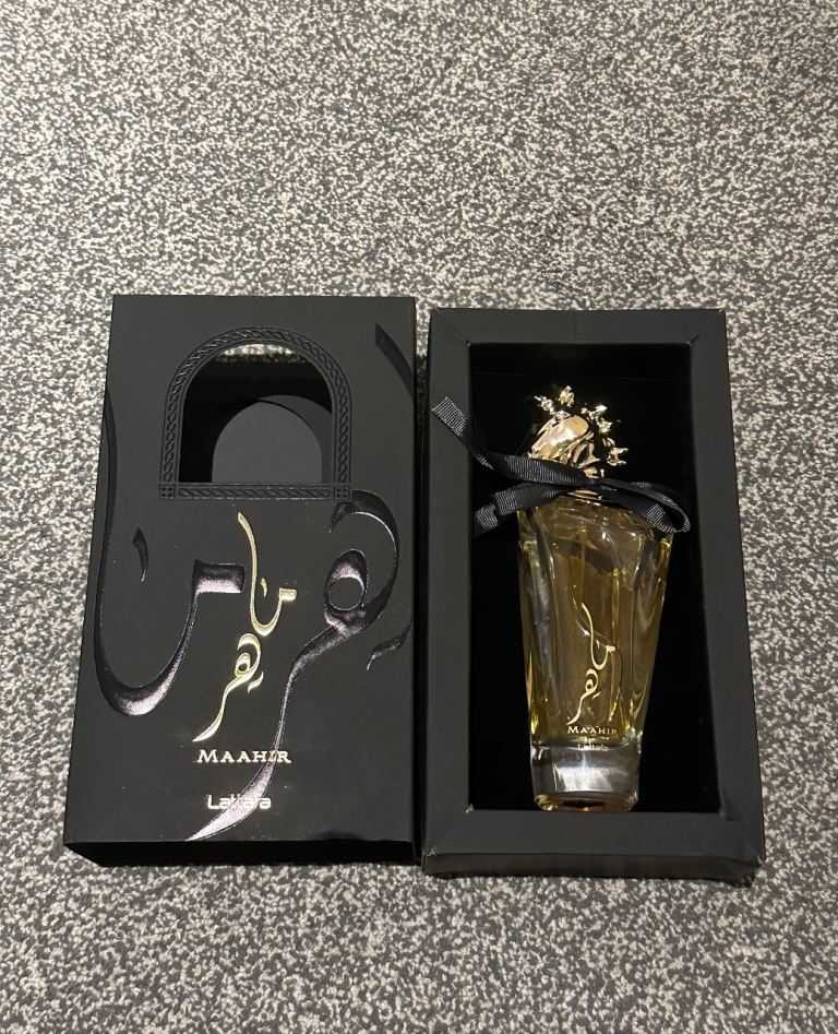 Lattafa Maahir 100ml EAU DE PARFUM SPRAY BRAND NEW