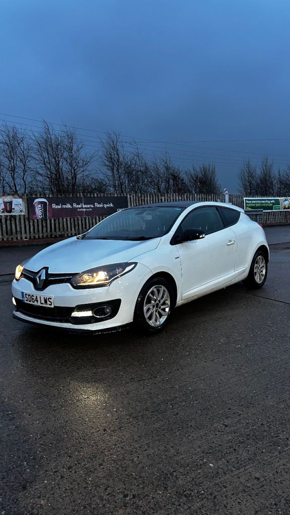 2014 Renault MEGANE 1 Year MOT , Coupe, 2014, Manual, 1461 (cc), 3 doors