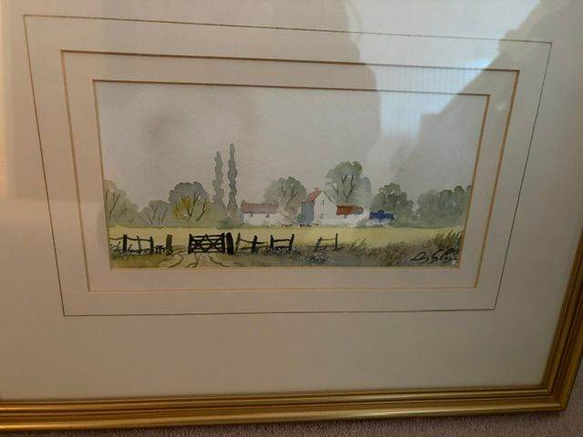 Original Digby Page Watercolour Signed Painting | in Southside