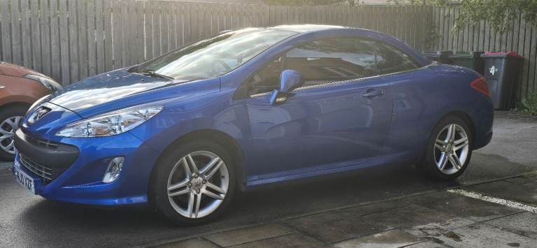 Peugeot, 308, Convertible, 2010, Manual, 1598 (cc), 2 doors