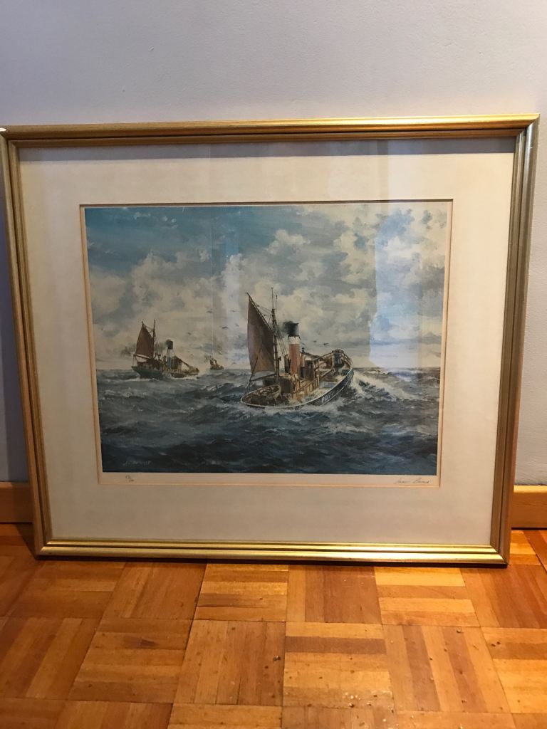  Fishing Boats Limited Edition Framed Print