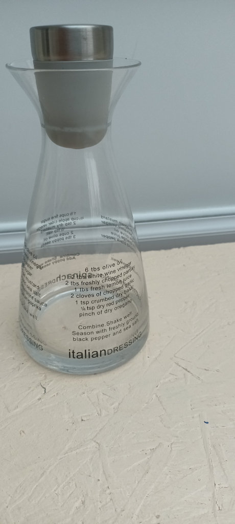 New Salad dressing bottle Form Finction