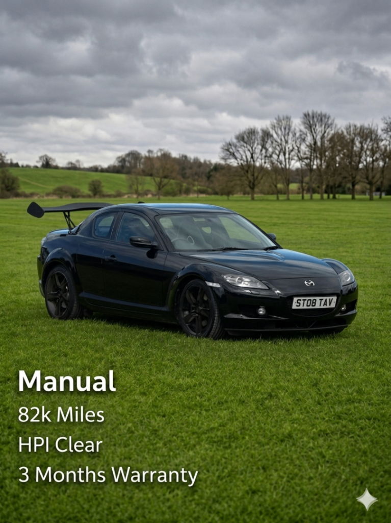 2008 Mazda RX-8 New Mot 82k