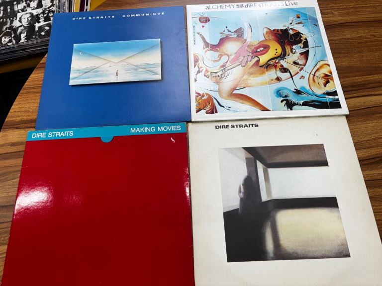 Dire Straits Vinyl Records x4 - Good Condition