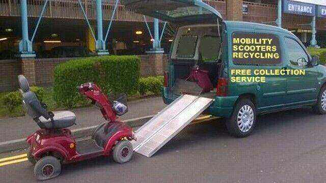 Wanted Mobility Scooters / non runners / damaged Free collection / don't dump it let us recycle it !