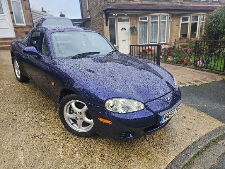 ★MAZDA MX-5 1.8vvt ★65K MILES + 1 OWNER! EXCELLENT EXAMPLE! RARE STRATO BLUE COLOUR MX5 
