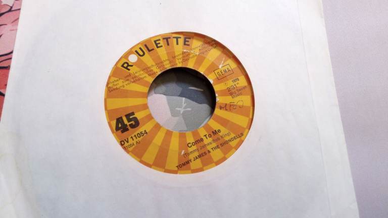 TOMMY JAMES  SHONDELLS  COME TO ME 1970 GERMAN VINYL SINGLE 