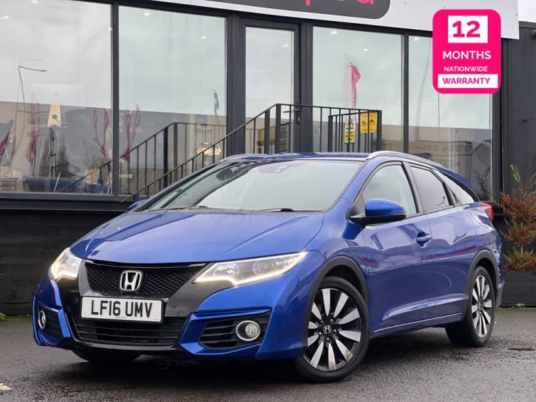 2016 Honda Civic 1.6 i-DTEC SR Tourer 5dr Diesel Manual Euro 5 (s/s) (120 ps) Estate Diesel Manual