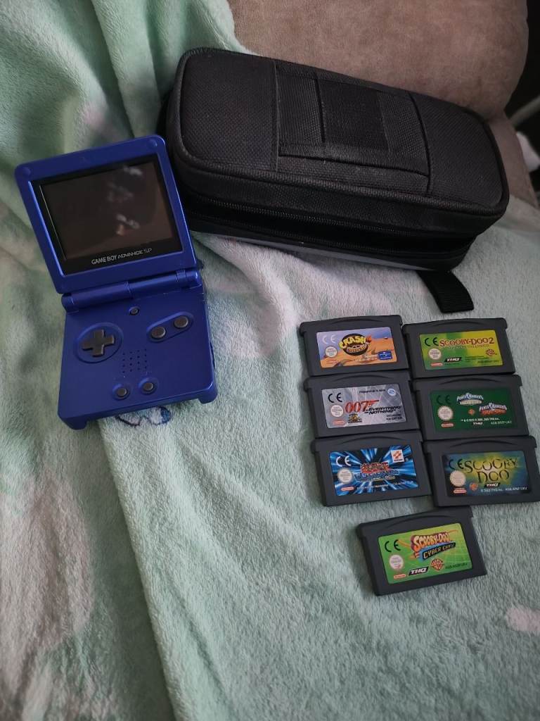 Blue Gameboy Advance sp 