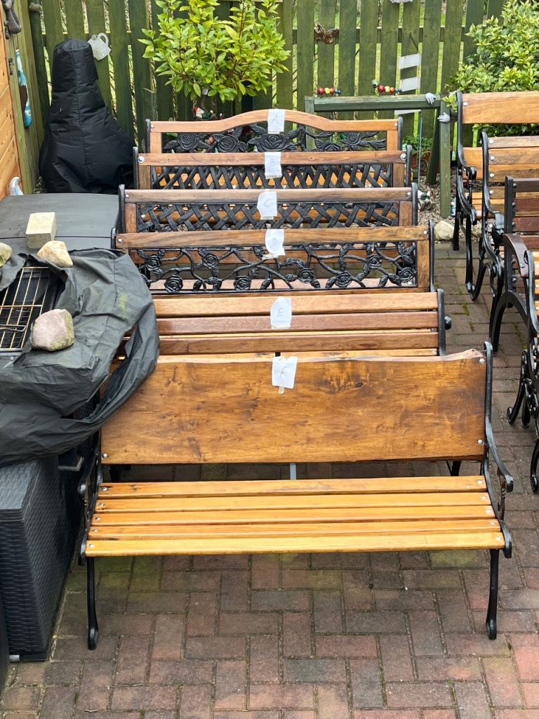 15% - 30% Sale Garden/Summer room/Memorial Benches Chairs and Tables starting at £68