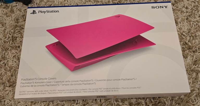 Playstation 5 disc cover plates 