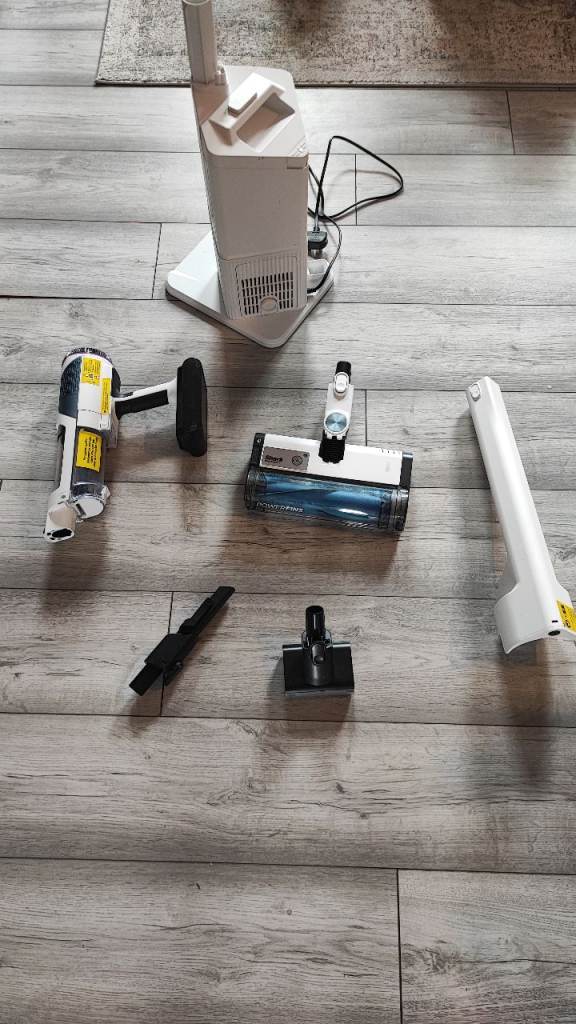 £350 Shark Cordless Stick Vacuum with Auto Empty System in White | BU3521UK SharkNinja