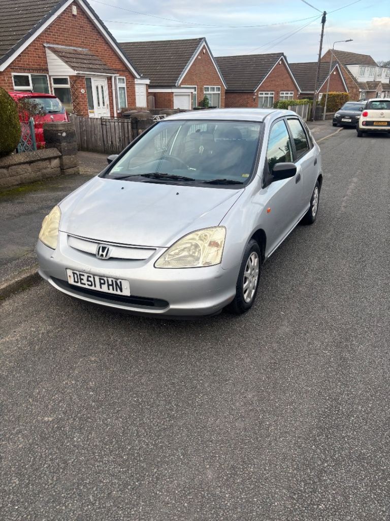 Honda, CIVIC, Hatchback, 2001, Manual, 1396 (cc), 5 doors