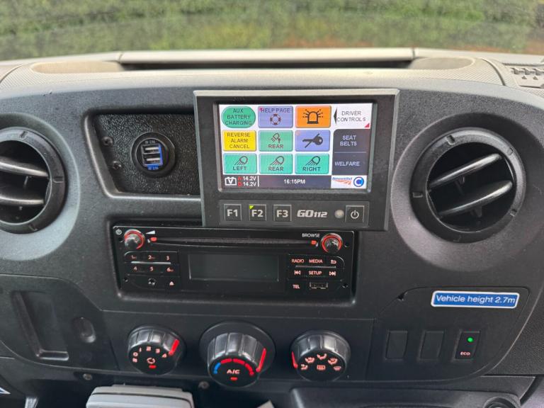 2018 Vauxhall Movano 2.3 CDTI H2 Van 130ps MWB CREW VAN AIR CON UTILITY SPEC PANEL VAN Diesel Manual