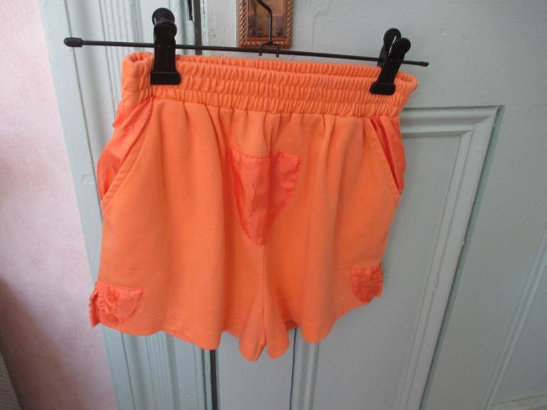 BRIGHT ORANGE SHORTS