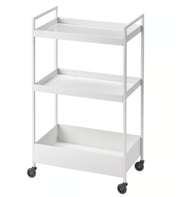 IKEA NISSAFORS Trolley in white