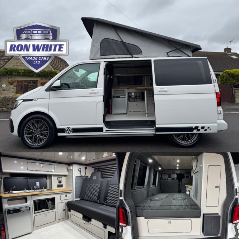 2024 Volkswagen Transporter VOLKSWAGEN TRANSPORTER 2.0 TDI HIGHLINE CAMPER VAN EURO 6 Rising Roof...