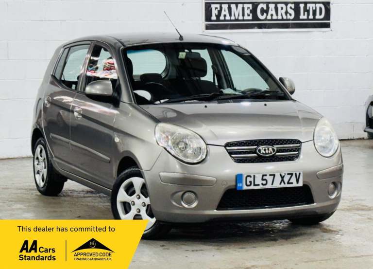 2008 Kia Picanto 1.1 Ice 5dr HATCHBACK Petrol Automatic