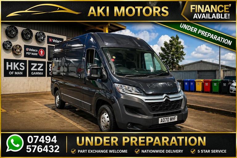 CITROEN RELAY 2.2 BlueHDi 35 Enterprise L2 High Roof Euro 6 (s/s) 5dr 2021