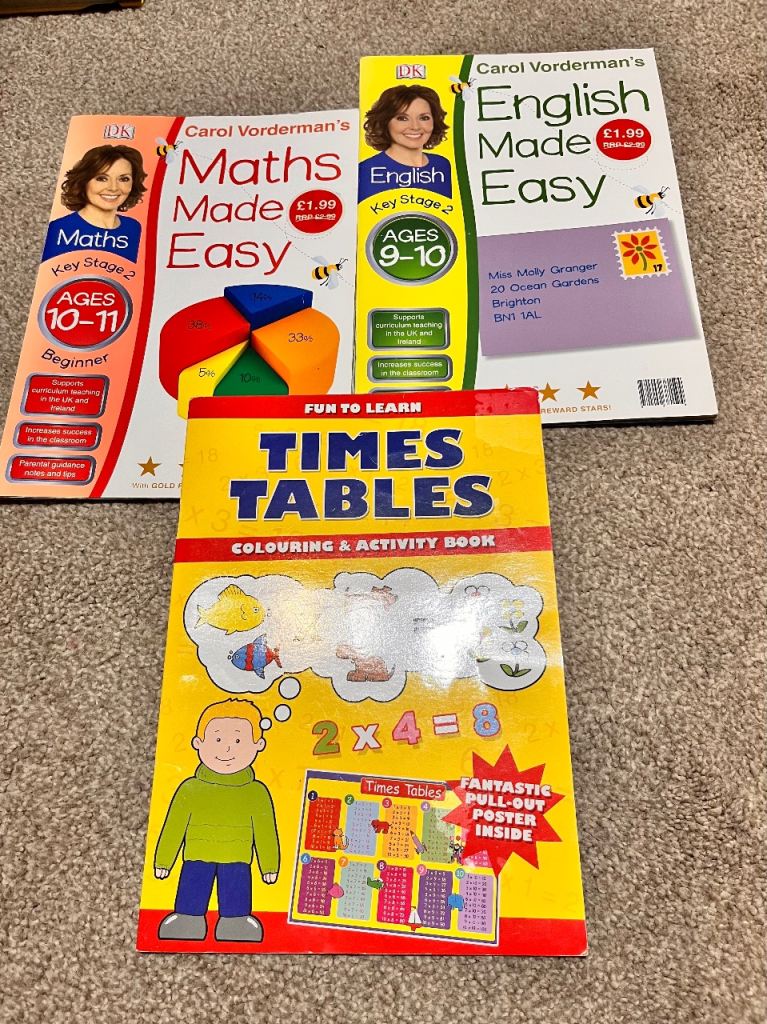 Free Maths & English Books