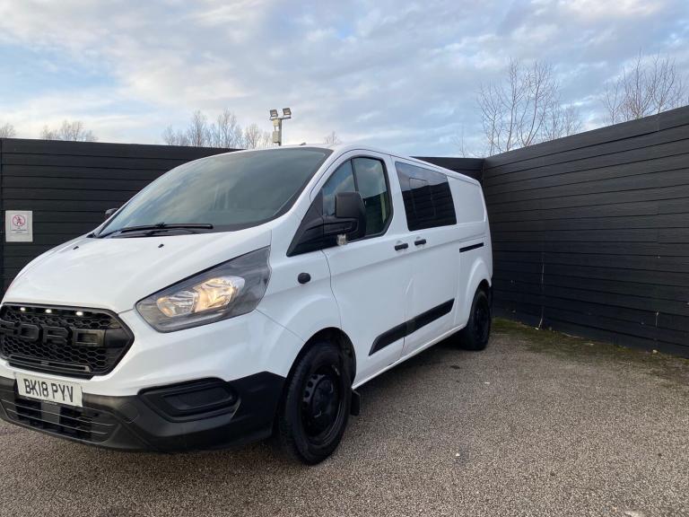 2018 Ford Transit Custom 2.0 TDCi 130ps Low Roof D/Cab Van 6 seats  PANEL VAN Diesel Manual