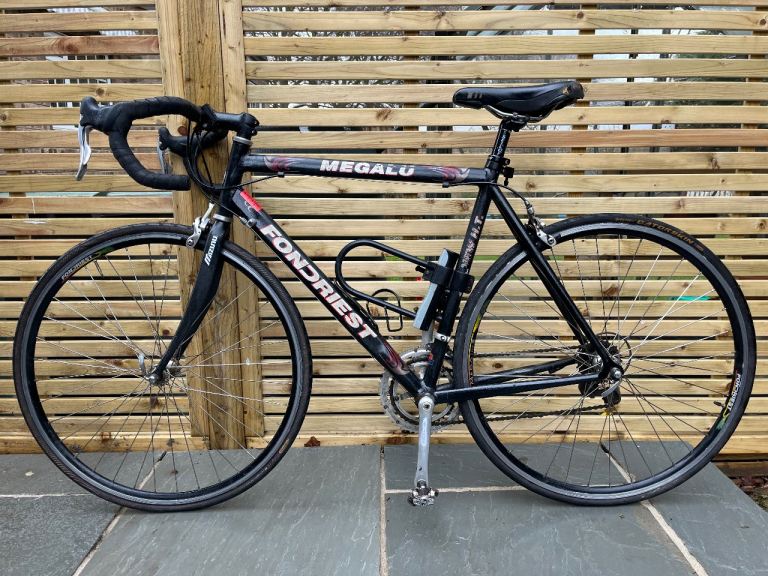 Road bike: Fondriest Megalu h.t 21” frame 26” wheel. 