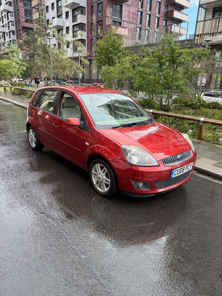 Ford, FIESTA, GHIA, Hatchback, 2008, Automatic, 1596 (cc), ULEZ free, Long Mot, Low mlg 60k, Full SH