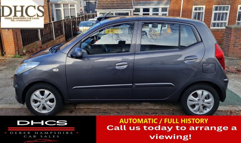 2011 Hyundai i10 1.2 Active 5dr Auto HATCHBACK Petrol Automatic